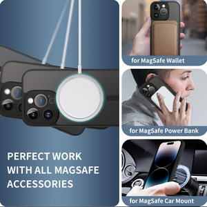 Custodia per telefono cellulare Tpu Pc <span class=keywords><strong>con</strong></span> lenti satinate opache <span class=keywords><strong>con</strong></span> foro sottile per <span class=keywords><strong>Cover</strong></span> <span class=keywords><strong>Iphone</strong></span> <span class=keywords><strong>11</strong></span> 12 13 14 Pro custodia magnetica per telefono - Product Image 4