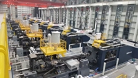 Caisses en plastique industrielles empilables de grande capacité | Euro Standard