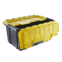 Boîte en plastique étanche avec couvercle à charnière 57l, robuste, offre spéciale,