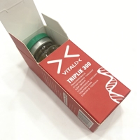 Service de conception d'autocollants adhésifs personnalisés, étiquettes pour flacons de 3 ml et 10 ml pour boîtes de peptides