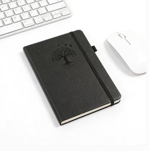 Agenda Personalizada 2026, Cuaderno de Tapa Dura con Cubierta de Cuero PU A5, Diario con Banda Elástica - Product Image 3