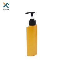 Bouteille de shampooing PET personnalisée vide 220ml conteneur de gel douche en plastique avec pulvérisateur à pompe pour emballage de soins de la peau