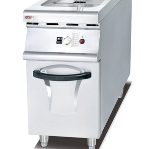 Freidora Comercial a Gas Vertical <span class=keywords><strong>de</strong></span> un Solo Cilindro para Snack Bar - Product Image 3