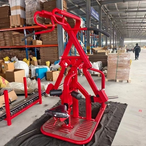XOYOOU Offre Spéciale Commercial <span class=keywords><strong>Pull</strong></span> Down Machine Retour Muscle Trainer Plaque Chargée Machine Body Building Fitness Squat Rack - Product Image 6