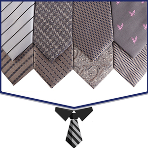 Quan hệ dài cho nam giới lớn và cao Cà Vạt dệt Jacquard cổ điển cổ <span class=keywords><strong>Tie</strong></span> kinh doanh đám cưới - Product Image 3