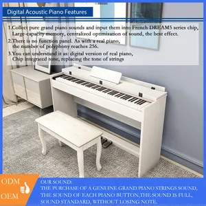 Instrumen Musik Piano Elektronik Piano Digital Digital 88 Tombol Piano Keyboard Tertimbang Elektronik