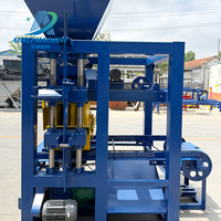 Prix d'usine – Machine semi-automatique QT4-24 pour la fabrication de blocs, machine à briques, machine à béton creux – Vente directe