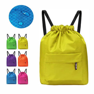 Lightweight Wet/dry Swimming 210 Polyester <b>Waterproof</b> <b>Drawstring</b> <b>Bags</b> Sports Training Basketball <b>Bags</b> - Product Image 5