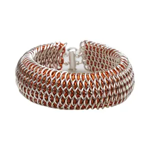 XuQian rame maglia di maglia di drago bracciale personalizzabile gioielli intrecciano <span class=keywords><strong>con</strong></span> <span class=keywords><strong>filo</strong></span> di rame 21/22cm - Product Image 1