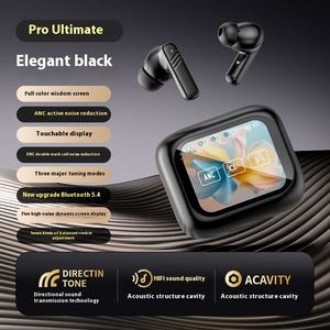 Écran tactile couleur ANC + ENC Double réduction de bruit <span class=keywords><strong>Casque</strong></span> <span class=keywords><strong>sans</strong></span> <span class=keywords><strong>fil</strong></span> intra-auriculaire Indicateur de batterie LED multifonctionnel Privé JL - Product Image 6