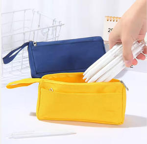 Maxfree Grande Capacité Trousse à Crayons Scolaire Couleur Unie Créative Personnalisable avec Logo Étui à Stylos et Crayons Créatif - Product Image 4
