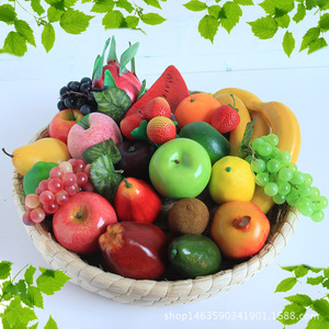 Frutas de Plástico Más Vendidas: Naranjas, Plátanos, Limas, Manzanas - Utilizadas como Accesorios para Bodas y Decoración - Product Image 3