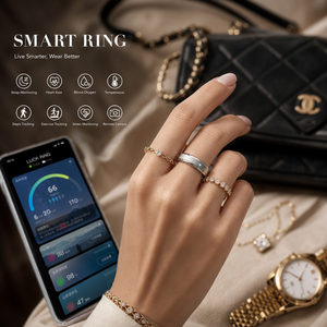 Anello Smart ECG <span class=keywords><strong>Oura</strong></span> 4 con Monitoraggio della Salute Cardiaca di Grado Medicale PPG e App per il Benessere, Produttore OEM per Salute e Fitness Completi - Product Image 2