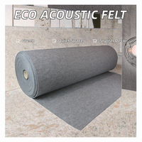 Rouleaux de feutre 100% polyester écologiques, décoratifs et acoustiques, design moderne, pour usage intérieur, décoration intérieure