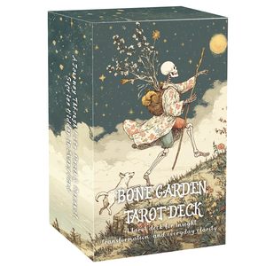 <span class=keywords><strong>Tarot</strong></span> de Jardín de Papel al por Mayor, 78 Cartas, Diseño Botánico Vintage con Calaveras, Portátil, Ecológico, con Guía, OEM ODM - Product Image 1