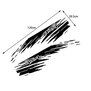 1 Par de Calcomanías de Vinilo Estilo Splash <span class=keywords><strong>para</strong></span> Puerta de Coche, Pegatinas Decorativas Creativas, Accesorios de <span class=keywords><strong>Tuning</strong></span> <span class=keywords><strong>para</strong></span> Camionetas - Product Image 5