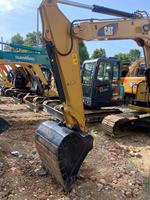 Mini-excavatrice sur chenilles Caterpillar Cat308e 308e2 d'occasion, excavatrice sur chenilles d'origine de 8 tonnes
