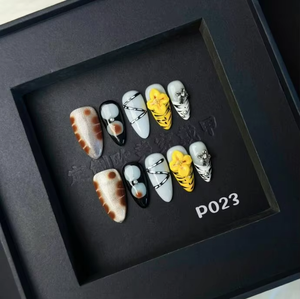 Appuyez sur les ongles <span class=keywords><strong>grossiste</strong></span> 100% ongles en acrylique faits à la main prix usine - Product Image 2