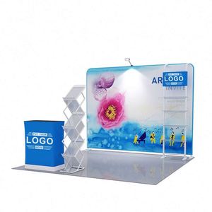 Stand de Exhibición Portátil con Retroiluminación y Diseño Personalizado, con Impresión por Sublimación de Tinta, Marco de Aluminio Ligero - Product Image 1
