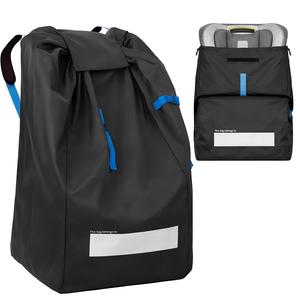 Bolsa de Viaje <span class=keywords><strong>para</strong></span> Asiento de Coche <span class=keywords><strong>para</strong></span> Avión, Acolchada, con Correas Ajustables, Resistente al Agua, Ligera y Plegable - Product Image 1