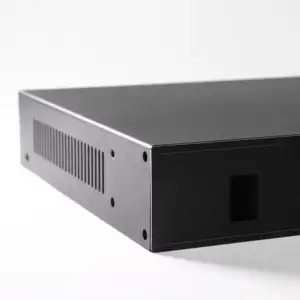 Processamento de chapa metálica de liga NVR de precisão de fábrica OEM caixa de chassi gravador de vídeo projetor câmera de segurança