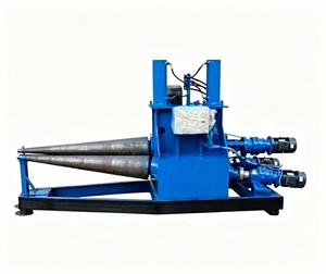 Machine de cintrage hydraulique automatique à 3 rouleaux de haute précision pour tôles en acier inoxydable et en acier au carbone, équipement de roulage avec moteur 1,5 kW - Product Image 2