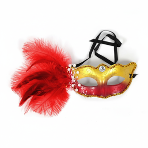 Mascherine pratiche per eventi a festa felice rosso veneziano/BK forniture per animali domestici per feste - Product Image 1