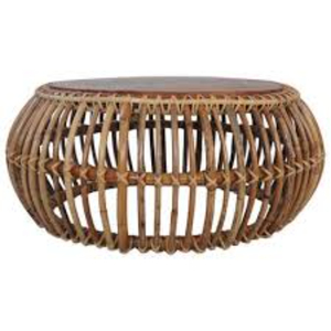 Meubles de salon haut de gamme en rotin, design unique et luxueux, fabriqués en Inde, pour la maison et l'hôtellerie, à un prix impressionnant. - Product Image 2