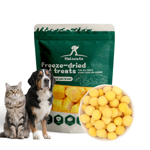 Friandises nutritionnelles lyophilisées aux <span class=keywords><strong>œuf</strong></span>s <span class=keywords><strong>de</strong></span> <span class=keywords><strong>caille</strong></span> FDA pour animaux <span class=keywords><strong>de</strong></span> compagnie, jaunes d'<span class=keywords><strong>œuf</strong></span>s entiers, récompenses d'entraînement pour chats et chiens, friandises à la lécithine pour chats - Product Image 1