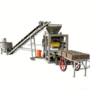 Macchinario per la Produzione di Mattoni QT4-26, Macchina Semi-Automatica per Blocchi, Ideale per Piccole Imprese - Product Image 4