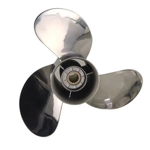 13 1/2"*15Marine 3 Klingen Edelstahl Außenbordpropeller für 40 PS 50 PS 60 PS 70 PS 150 PS Quecksilbermotor - Product Image 1