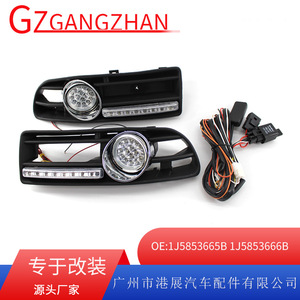 Luces Antiniebla LED con DRL para Volkswagen Jetta Bora 1999-2005, Exhibición de Hong Kong, Origen Jiangsu, Pieza C040-LEDW031-1 - Product Image 5