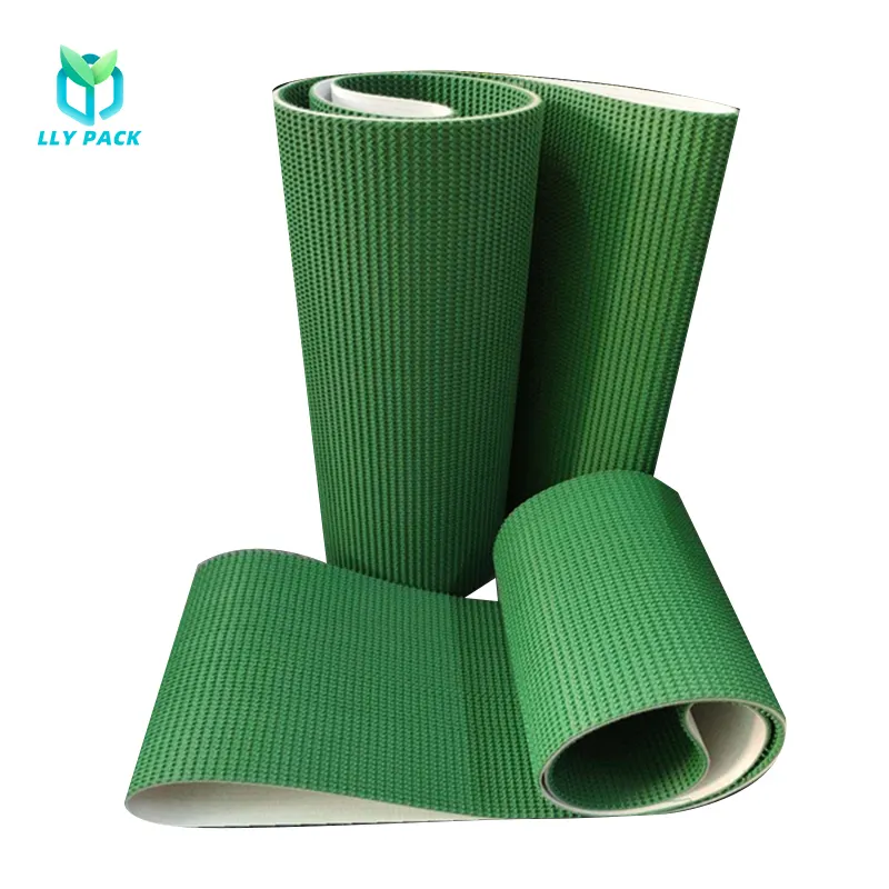 LLY Industrial Pvc putih karton bergelombang sabuk panjang konveyor sabuk karet Harga manufaktur