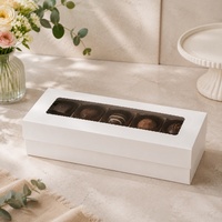 Emballages personnalisés imprimés, boîtes en carton rectangulaires de luxe, pliables, boîtes cadeaux en papier pour chocolat