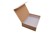 Boîte cadeau rigide pliable magnétique biodégradable et recyclable, écologique, avec gaufrage, doublure en éponge, emballage de luxe, pelliculage mat