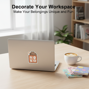 Customized promotional logo stickers durable and personalized stickers self-adhesive waterproof vinyl stickers. - Product Image 4