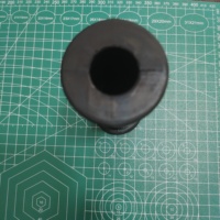 Bague de protection fendue en caoutchouc à bride avec service de découpe pour tuyaux et câbles - Absorption des chocs, couleur personnalisée