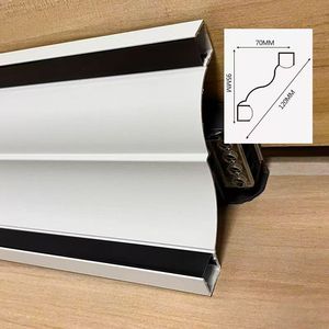 Mặt hàng mới hai mặt đèn 70mm * 90mm đùn nhôm Led kênh chiếu sáng chính góc trần LED dải ánh sáng hồ sơ - Product Image 6