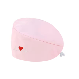 Bonnets chirurgicaux personnalisés doublés de satin avec boutons, imprimés de dessins animés, pour infirmières et médecins, vente en gros - Product Image 3