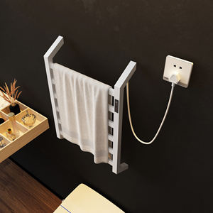 <span class=keywords><strong>Toallero</strong></span> eléctrico de 220V para baño, pantalla Digital táctil impermeable, <span class=keywords><strong>toallero</strong></span> de secado de calefacción eléctrica para hoteles - Product Image 2