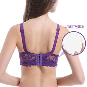 <span class=keywords><strong>Soutien</strong></span>-<span class=keywords><strong>gorge</strong></span> en V profond à bretelles réglables de couleur unie grande taille pour femmes <span class=keywords><strong>soutien</strong></span>-<span class=keywords><strong>gorge</strong></span> en dentelle florale à armatures pour femmes vente en gros - Product Image 4