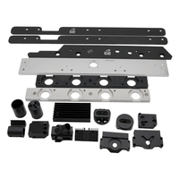 Pièces usinées CNC 5 axes, aluminium anodisé, laiton, acier, prototypes, usinage CNC et service de tournage