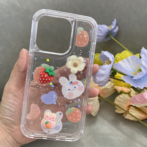 3 en 1 Clear 3D Cartoon Cell Phone Cases al por mayor para Samsung A32 4G A34 A54 <span class=keywords><strong>5G</strong></span> S10 Plus A03 Core A05S - Product Image 2