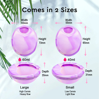 Vente en gros 100% Silicone médical Soins vaginaux période Copa Disque Menstruel Silicone