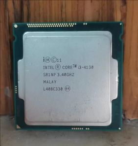 สำหรับซีพียู Core I3/i5/i7 4130/4590/4700k LGA 1150 สำหรับเดสก์ท็อป รุ่นที่สี่ 65W TDP 6MB Core I3-4130 ความถี่พื้นฐาน 3.40 GHz - Product Image 6