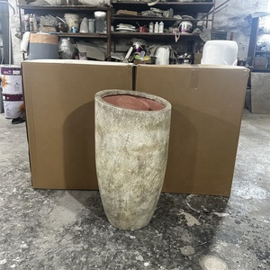 Pots <span class=keywords><strong>de</strong></span> jardin contemporains enduits d'époxy en fibre <span class=keywords><strong>de</strong></span> verre bon marché en gros Pot <span class=keywords><strong>de</strong></span> fleurs pour arbre Pot <span class=keywords><strong>de</strong></span> pépinière Pots <span class=keywords><strong>de</strong></span> <span class=keywords><strong>semis</strong></span> pour la maison - Product Image 3