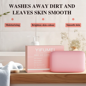 Bán Buôn 5 Trong <span class=keywords><strong>1</strong></span> Vitamin C E Niacinamide Làm Sạch Sâu Hữu Cơ Cơ Cơ Thể Tắm Khuôn Mặt Glow Sáng Mụn Trứng Cá Handmade Làm Trắng Xà Phòng - Product Image 2