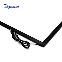 INGSCREEN Wholesale 55 Inch 32 Inch and Any Size Multi Touch Screen Overlay Frame to Make Your TV Touch Screen