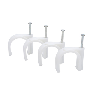 Kẹp cáp tròn 7mm bán buôn, chất liệu nhựa, thiết kế dạng đinh tròn dùng để giữ cáp - Product Image 6