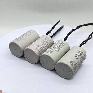 Condensateurs à film polypropylène pour démarrage de moteur AC HONGYE <span class=keywords><strong>CBB60</strong></span> <span class=keywords><strong>10UF</strong></span> 450V <span class=keywords><strong>50</strong></span>/<span class=keywords><strong>60Hz</strong></span> 40/85/21 SH, haute fiabilité, ignifuges - Product Image 1